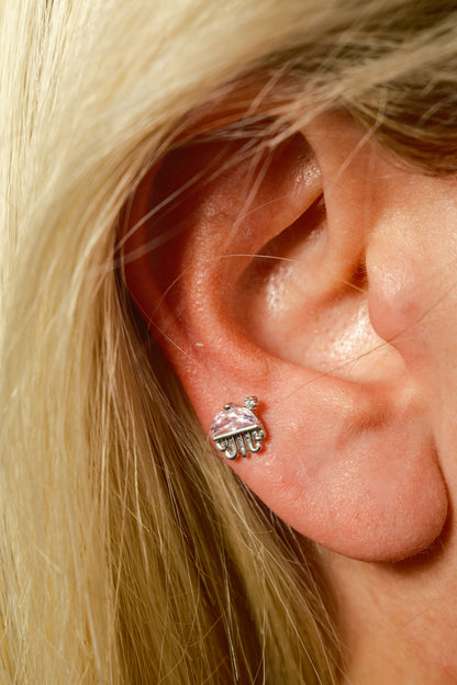 Pink Jellyfish Piercing